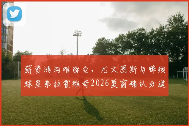 薪资鸿沟难弥合，尤文图斯与锋线球星弗拉霍维奇2026夏窗确认分道扬镳，球迷热议未来去向
