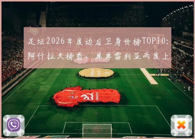 足坛2026年度边后卫身价榜TOP10：阿什拉夫榜首，库库雷利亚两度上榜引热议，转会溢价究竟有多高？