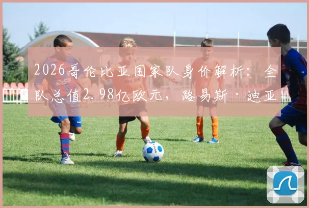 2026哥伦比亚国家队身价解析：全队总值2.98亿欧元，路易斯·迪亚斯领衔，J罗仅200万欧元引关注